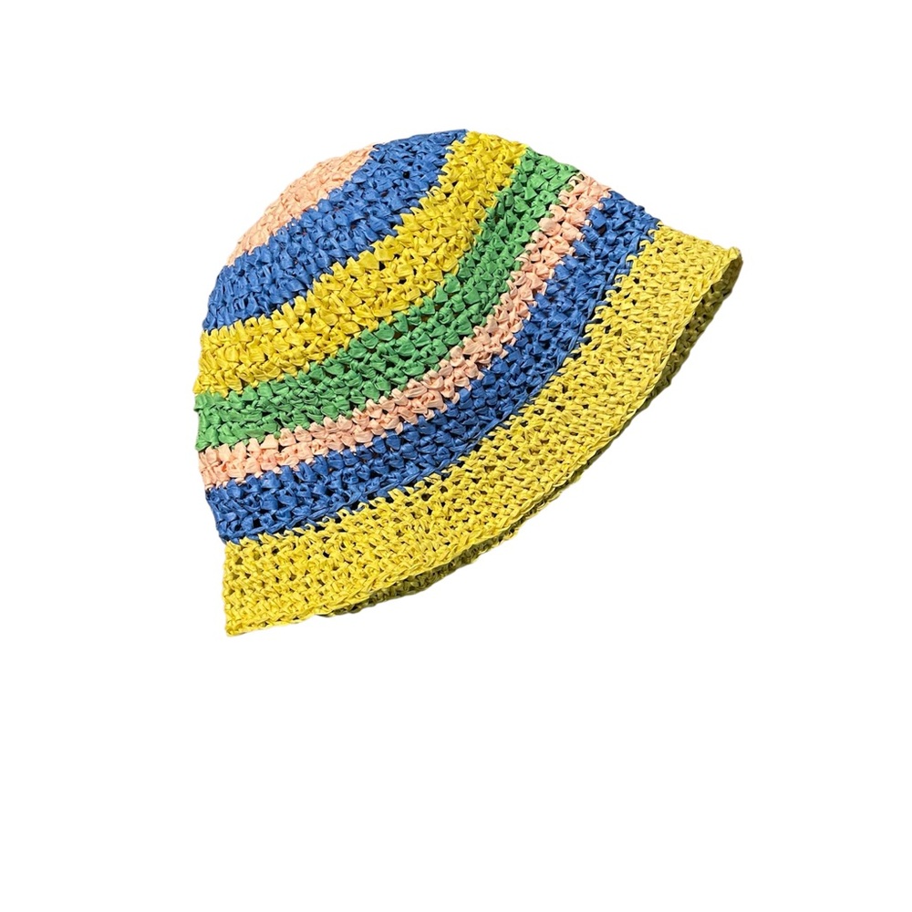 Colorful Striped Crochet Hat - Picture 2 of 2